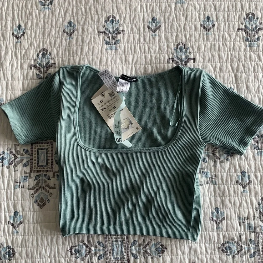 ZARA Limitless Contour Square Neck Top - Picture 11 of 14